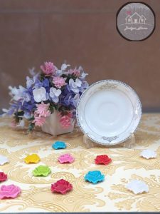نعلبکی چینی مدل تاج