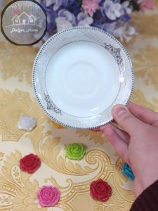 نعلبکی چینی مدل تاج - Image 2