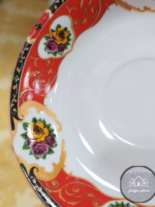 نعلبکی نسترن  گل بنفشه - Image 3