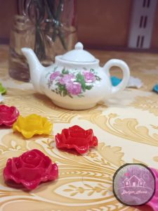 قوری زعفران گل سرخ چینی