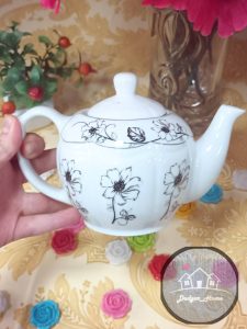 قوری چینی پارس کوچک - تصویر 2