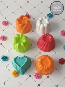 قالب ژله 6 عددی