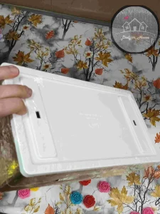 جا دستمال کاغذی رومیزی اطلس طلایی - Image 3