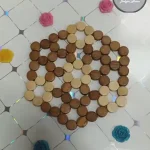 زیر قابلمه ای مهره ای گرد