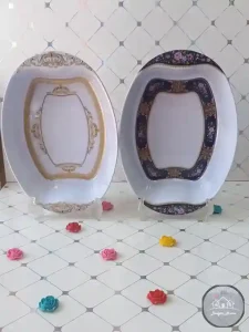 مرغ خوری ملامین بیضی