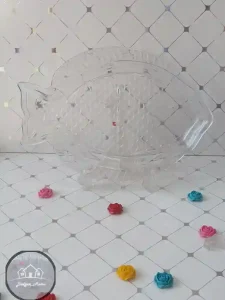 دیس ماهی شیشه ای برند نوری تازه - تصویر 2