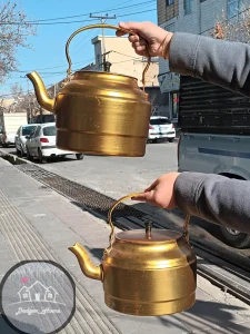 کتری رویی طلایی سایز 33