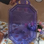 سینی طلقی رنگی