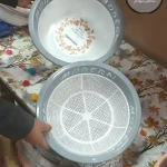 لگن و آبکش مدرن سایز 2