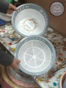 لگن و آبکش مدرن سایز 2