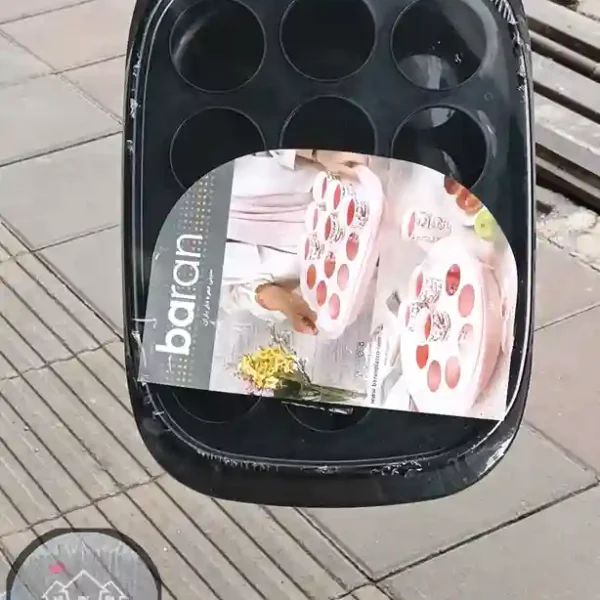 سینی جالیوانی 12 حفره باران