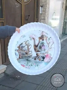 سینی مجمع ملامین طرحدار - Image 3