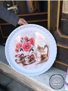 سینی مجمع ملامین طرحدار - Image 4