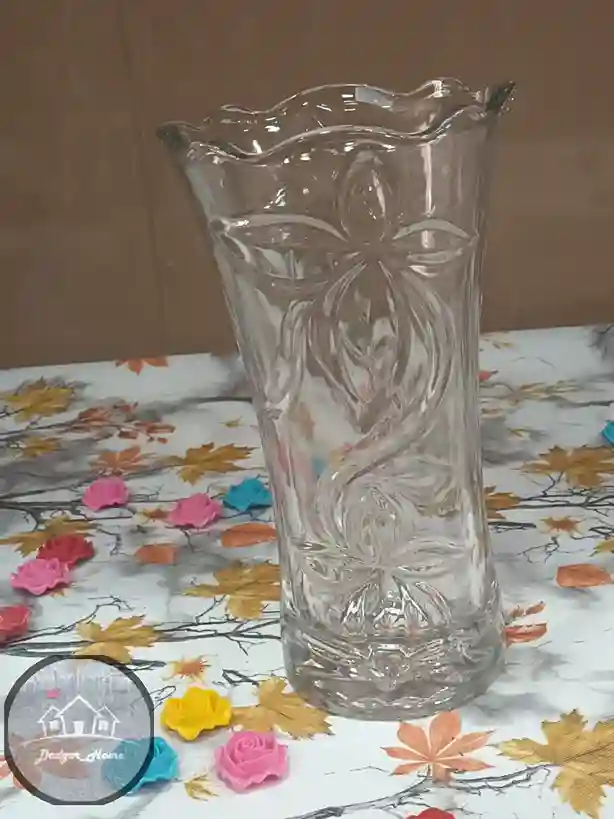 گلدان شیشه ای لیلوم بزرگ