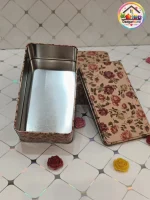 قوطی فلزی جواهرات مستطیل - تصویر 5