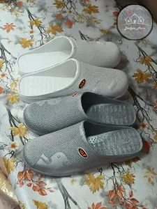 دمپایی جلوبسته ژله ای طوسی