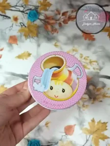 قوطی فلزی گرد کوچک