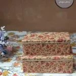 جعبه فلزی جواهرات مستطیل