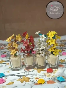 گل مصنوعی کریستالی