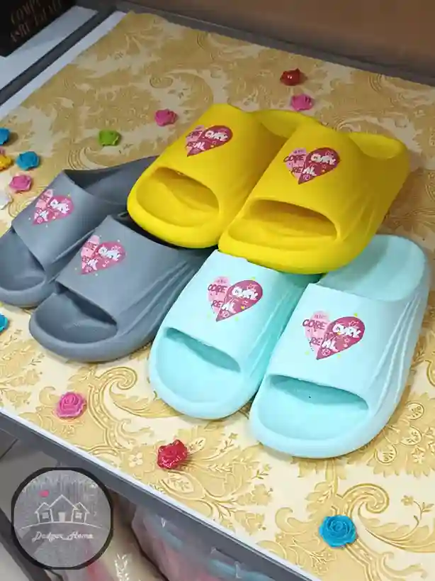 دمپایی زنانه قلبی