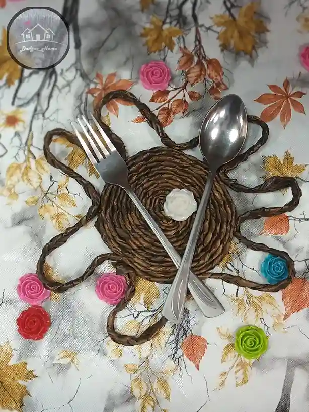 قاشق و چنگال استیل مدل لینا