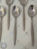 قاشق و چنگال استیل طرح ماینز - Image 2