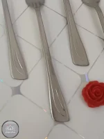 قاشق و چنگال استیل مدل لینا - Image 4