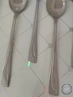 قاشق و چنگال استیل مدل لینا - تصویر 5