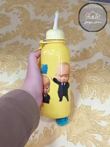 قمقمه نی دار کارتونی - Image 2