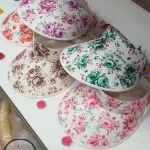 کلاه دخترانه گلدار