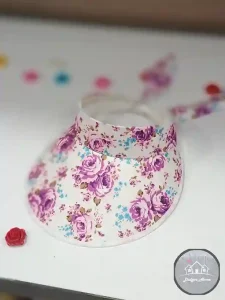 کلاه دخترانه گلدار - Image 4