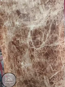 کفپوش ماربل قهوه ای