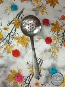 کفگیر پلوکش گل لیزری - Image 2