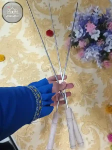 سیخ دسته چوبی - Image 3
