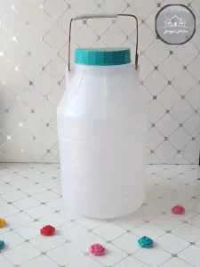 دبه 6 لیتری دسته فلزی