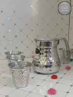 ست پارچ و لیوان روحی پولکی - تصویر 3