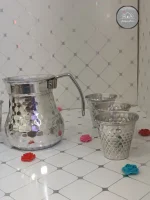 ست پارچ و لیوان روحی پولکی - تصویر 4