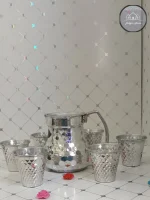 ست پارچ و لیوان روحی پولکی - Image 5