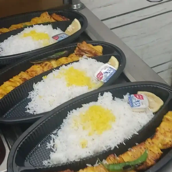 ظرف ترموفرمینگ بیضی 2 خانه با درب