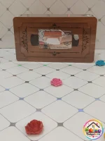 جادستمال کاغذی چوبی لیزری - تصویر 6