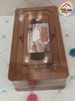 جادستمال کاغذی چوبی لیزری - تصویر 4