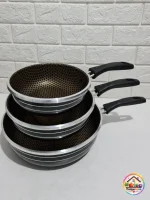 تابه تفلون 3 عددی تک دسته